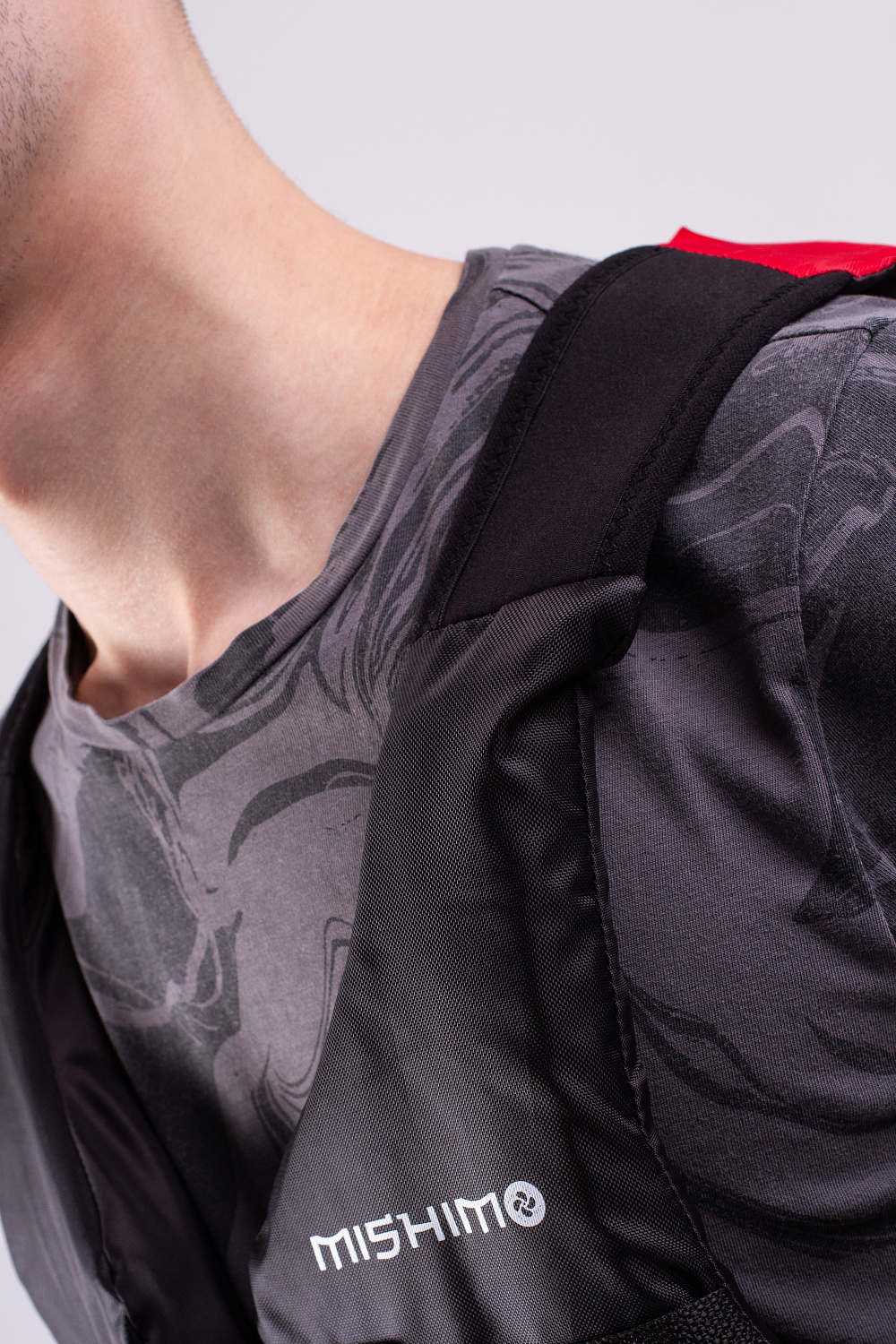 Жилет спасательный MISHIMO PRO Премиум качества Черно-красный в Новом Уренгое